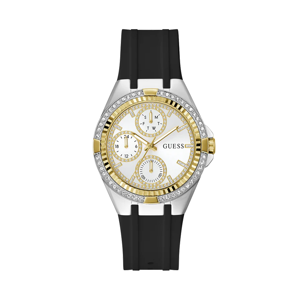 MONTRE GUESS FEMME M.FONCTION SILICONE